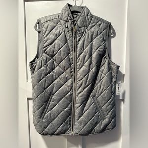 Old navy large gray vest NWOT